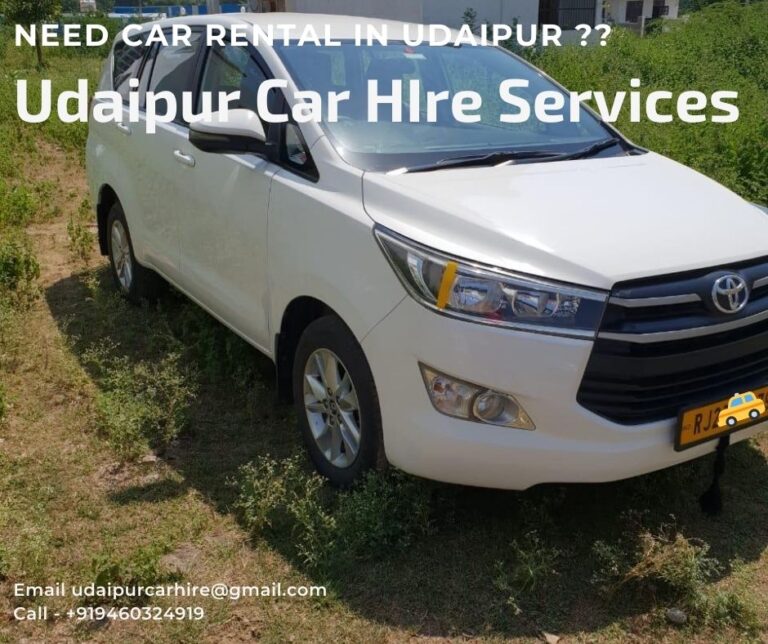 Email udaipurcarhire@gmail.com Call 919460324919 768x644