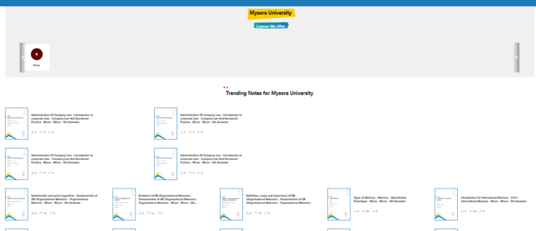 Lecture Notes of mysore University 768x331