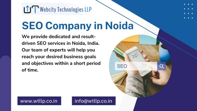 SEO Company in Noida 768x432
