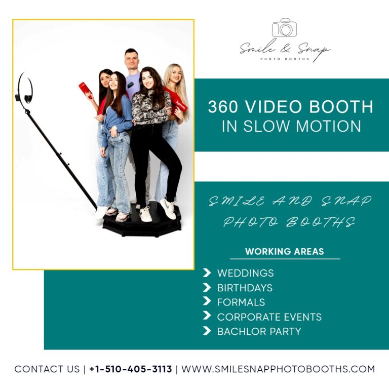 360 Photo Booth Rental in Bay Area 768x768