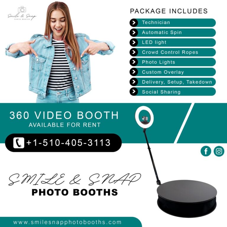 360 Video Booth Rental 768x768