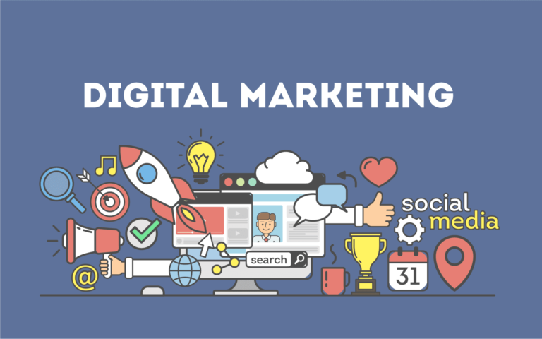 Types of Digital Marketing 768x480