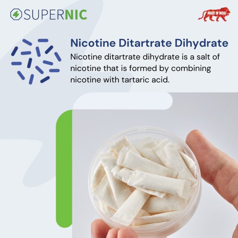 Nicotine Ditartrate Dihydrate 768x768