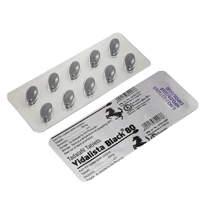 vidalista black 80 mg tablet