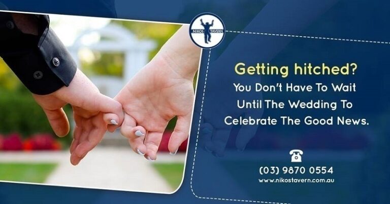 Celebrate Your Engagement Party with Authentic Greek Flavours at Nikos Tavern 768x403