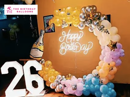 26th birthday decoration