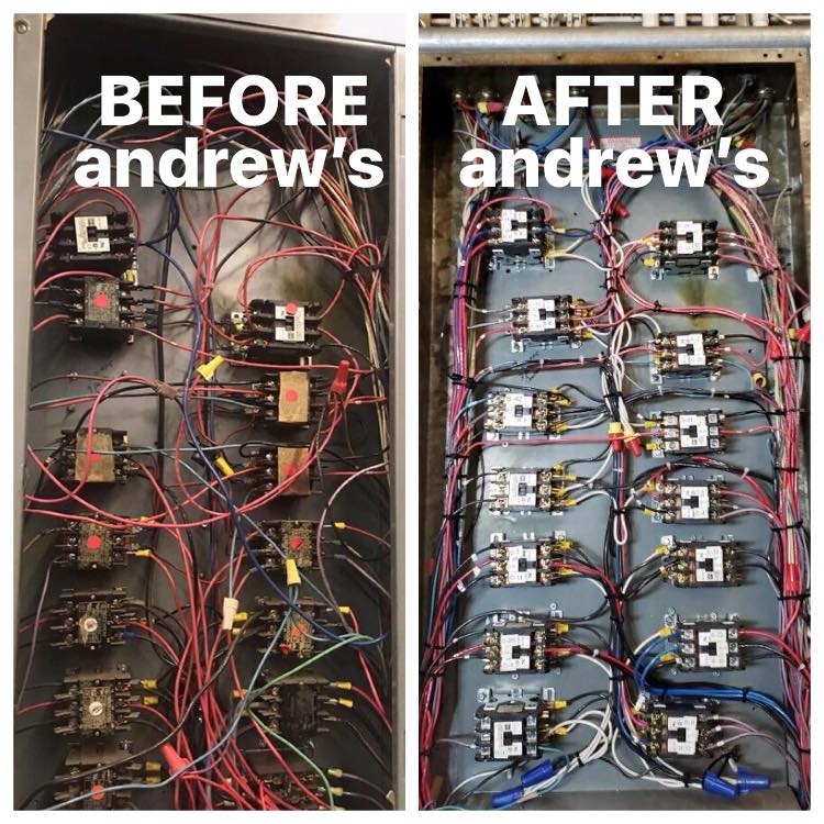 Andrews Electrical job