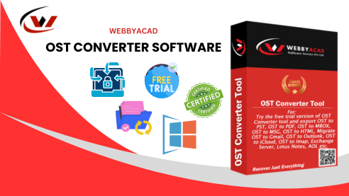 WebbyAcad OST to PST Converter Software