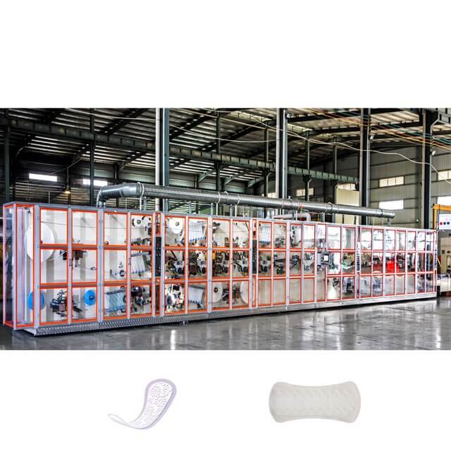 full servo individual package panty liner production line 5lbsgJ