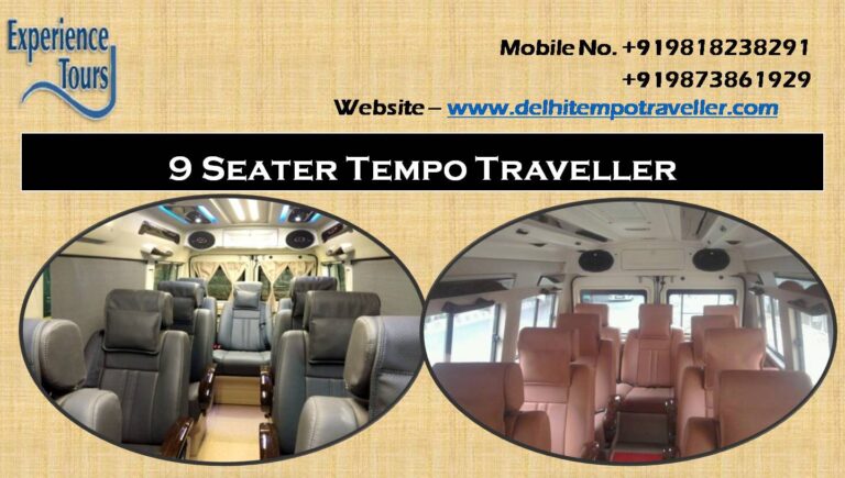 9 seater tempo traveller delhi 768x435