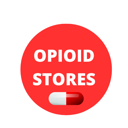 Blue and White Modern Pharmacy Logo