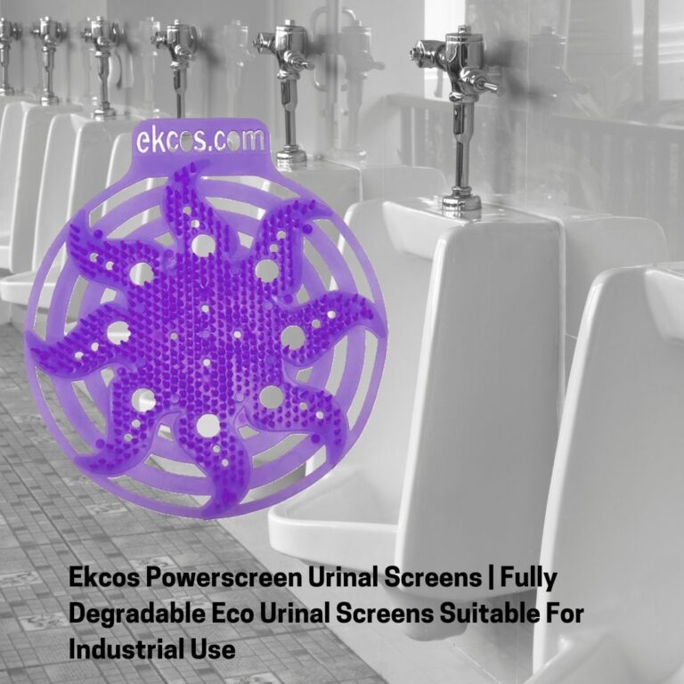 Ekcos Powerscreen Urinal Screens Fully Degradable Eco Urinal Screens Suitable For Industrial Use 768x768