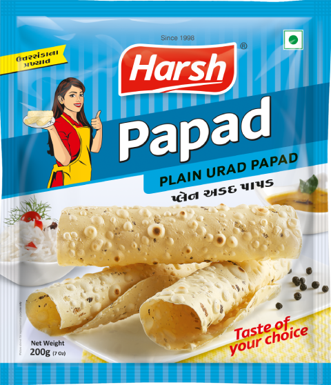 Plain Urad Papad