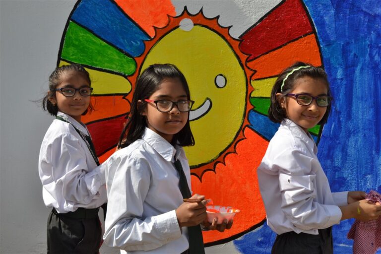 Students at DPS Bopal 768x512