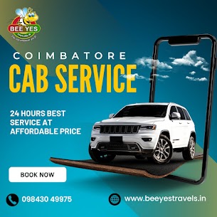 "24/7 Reliable Taxi Service in Coimbatore – Bee Yes Travels"