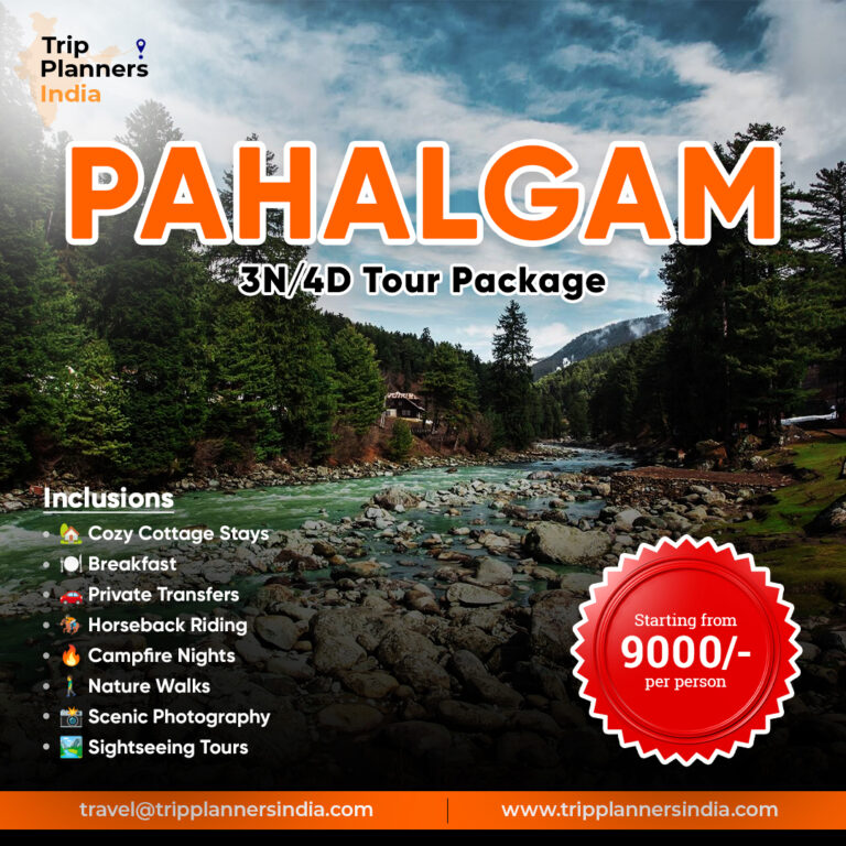 3 Nights 4 Days Pahalgam Tour Package 768x768
