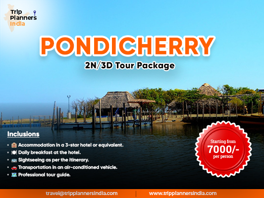 3 nights 4 days pondicherry tour package