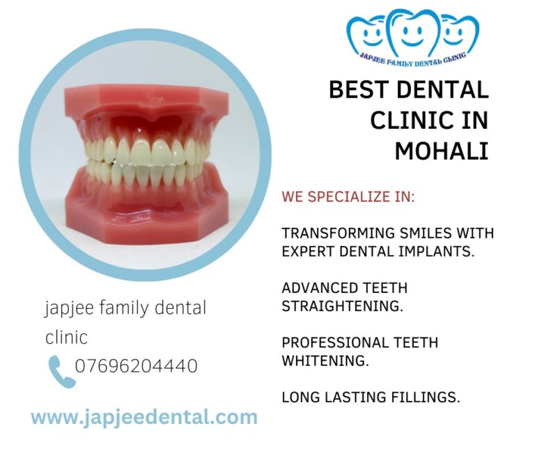 Japjee Family Dental Clinic Dentist in Mohali 16 768x644