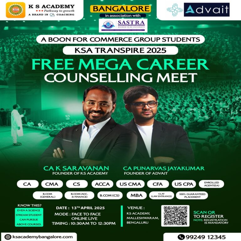 KS Academy bangalore Career camp 768x768