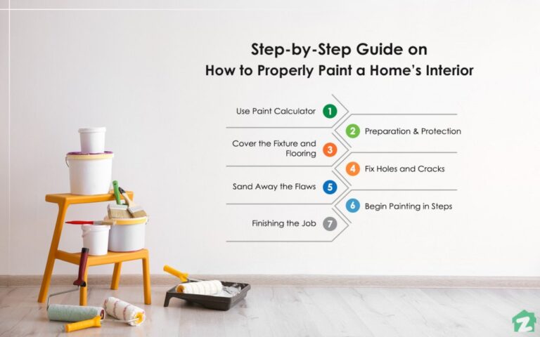 Step by Step Guide on How to Properly Paint a Homes Interior 1024x640 1 768x480