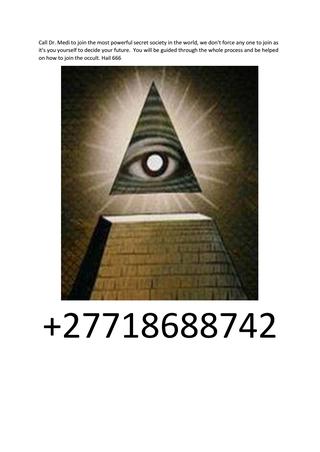how to join illuminati 27718688742 2