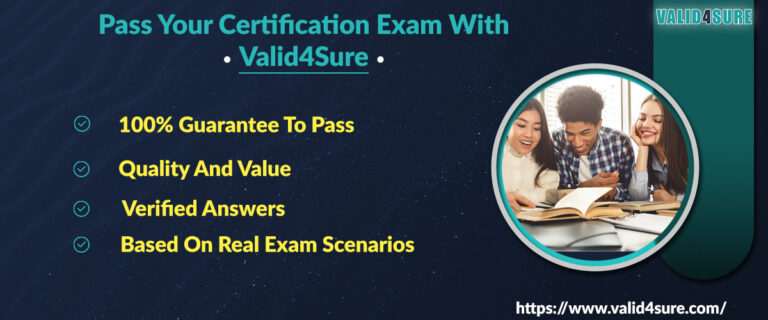 valid4sure certification exam 768x320