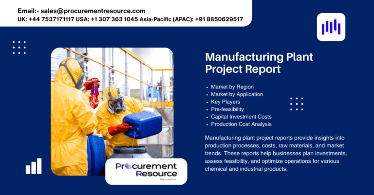Chemical Manufacturing Plant Project Report 768x401