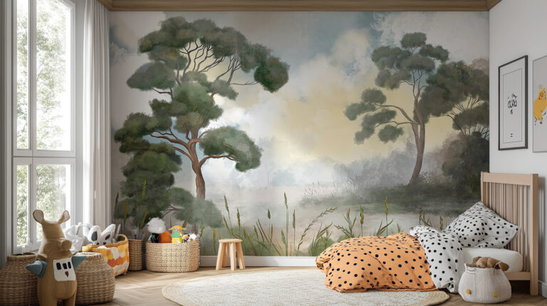 96 M C187Enduring Woodland mural for walls enhance 2.6x 768x430
