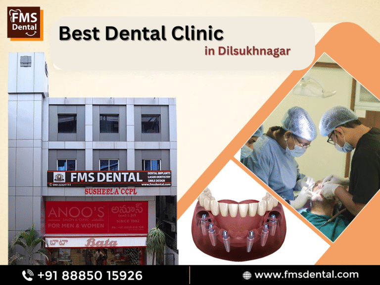 Best dental clinic in dilsukhnagar for dental Implants, cosmetic smile makeover, Invisalign