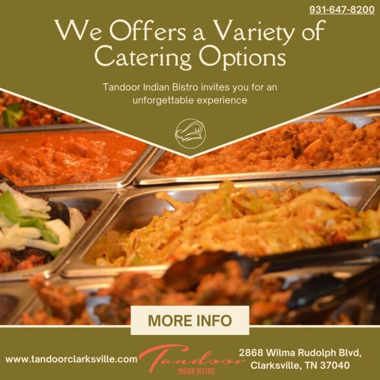 Tandoor offers a variety of catering options 768x768