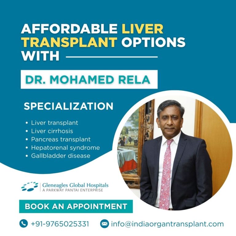 Affordable Liver Transplant Options with Dr. Mohamed Rela 768x768