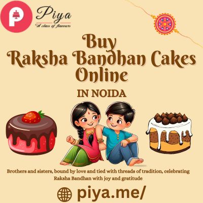 Buy Raksha Bandhan Cakes Online in Noida