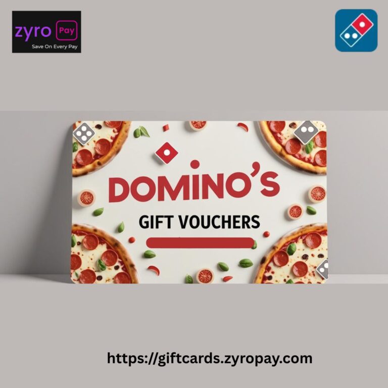 Dominos Pizza Gift Vouchers 768x768