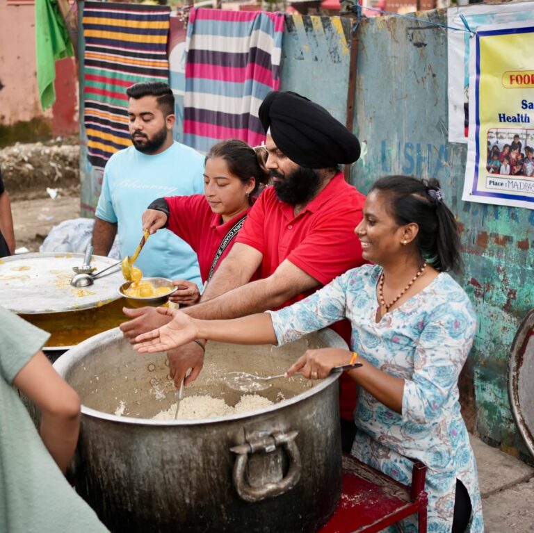 On 20th July SRSHTI organized a heartfelt food drive at Tyagi Road 🍛✨It was a day filled with 3 768x767