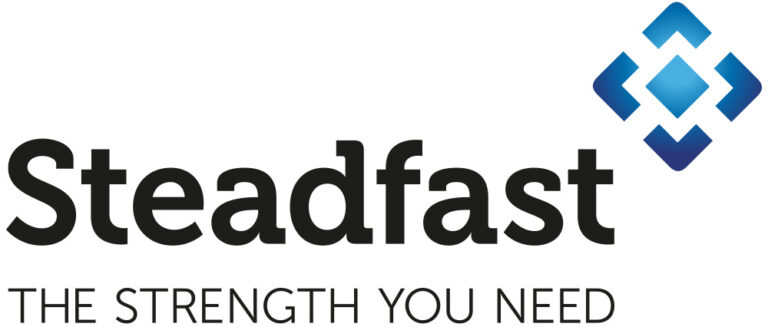 Steadfast logo landscape tagline RGB 1 1 768x327