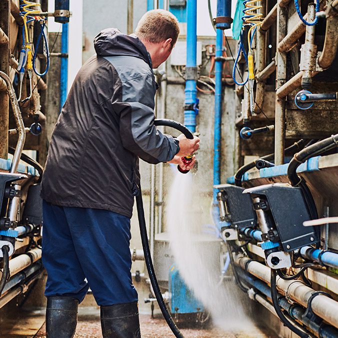 industrial cleaning feature