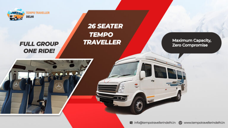 26 Seater Tempo Traveller 768x432