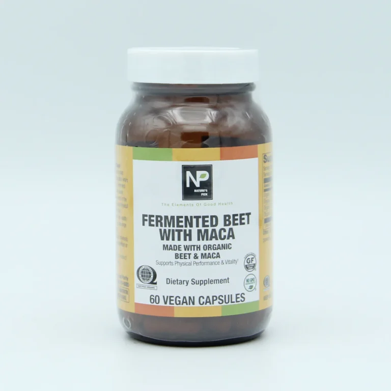 Fermented Beet with Maca Capsules Natures Pick Market 768x768