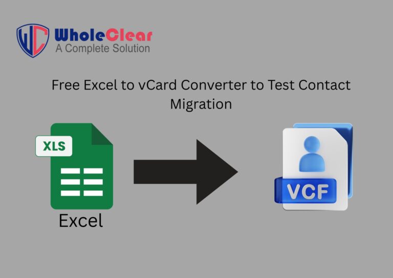 Free Excel to vCard Converter to Test Contact Migration 768x543
