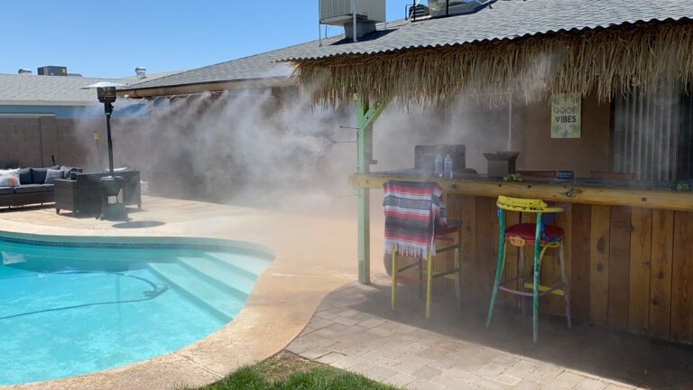 High Pressure Misting System Installation 768x432