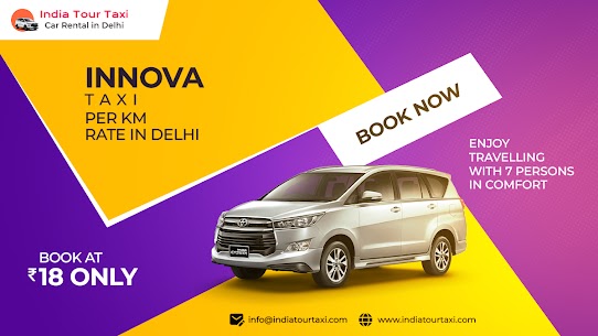 Innova crysta on rent in delhi
