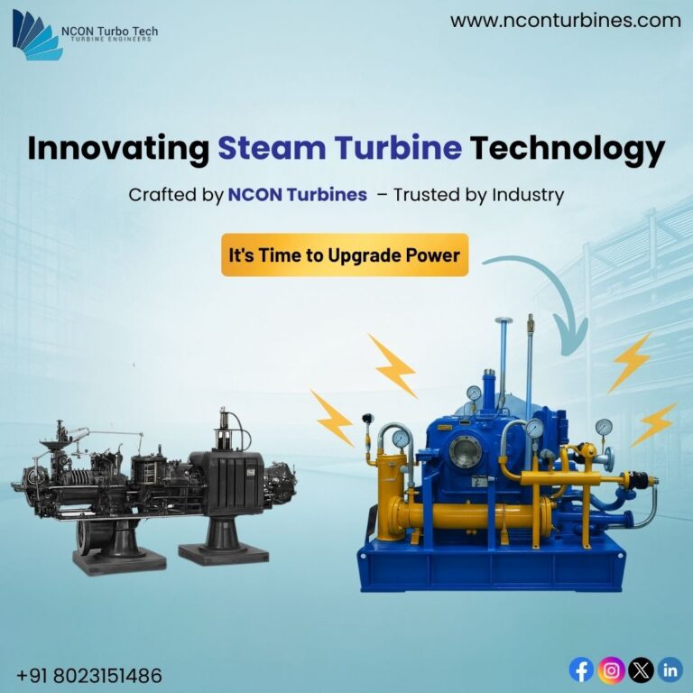Innovating Steam Turbine Technology 768x768