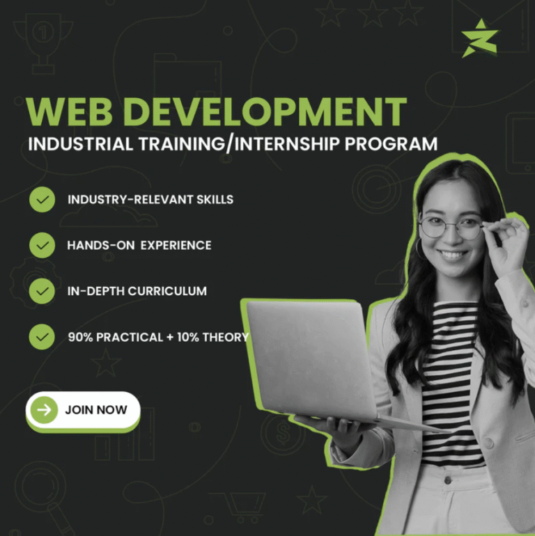 Kickstart Your Tech Career Web Development Internship Program 768x770