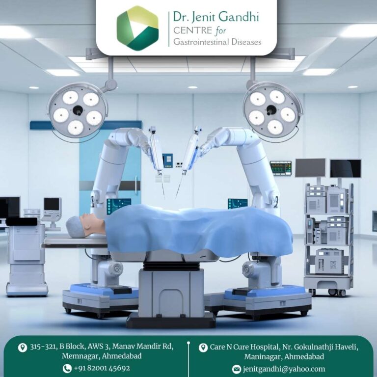 Robotic Colorectal Surgeon Dr. Jenit Gandhi 768x768