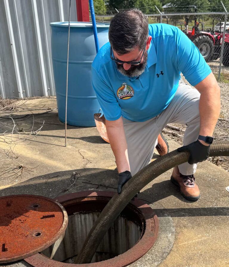 pelican septic tank pumping in mobile alabama 768x896