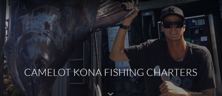 Camelot Kona Fishing Charters 768x334