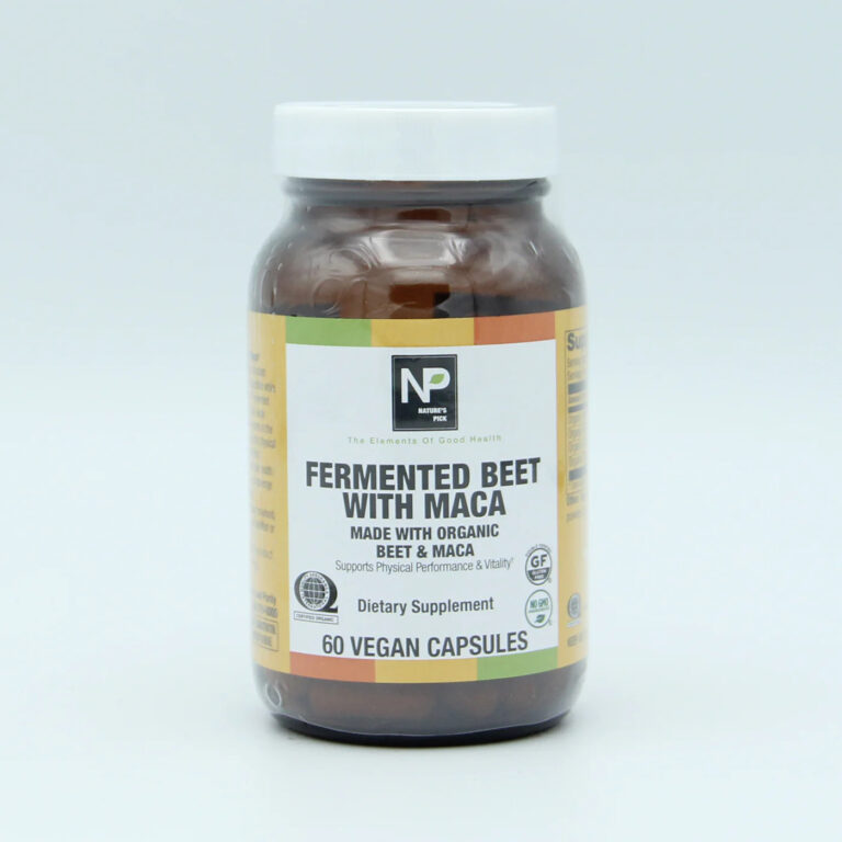 Fermented Beet with Maca Capsule Natures Pick Market 768x768