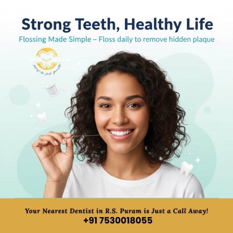 Best dentist is RS Puram