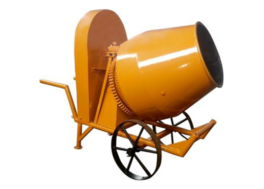 hand operate concrete mixer