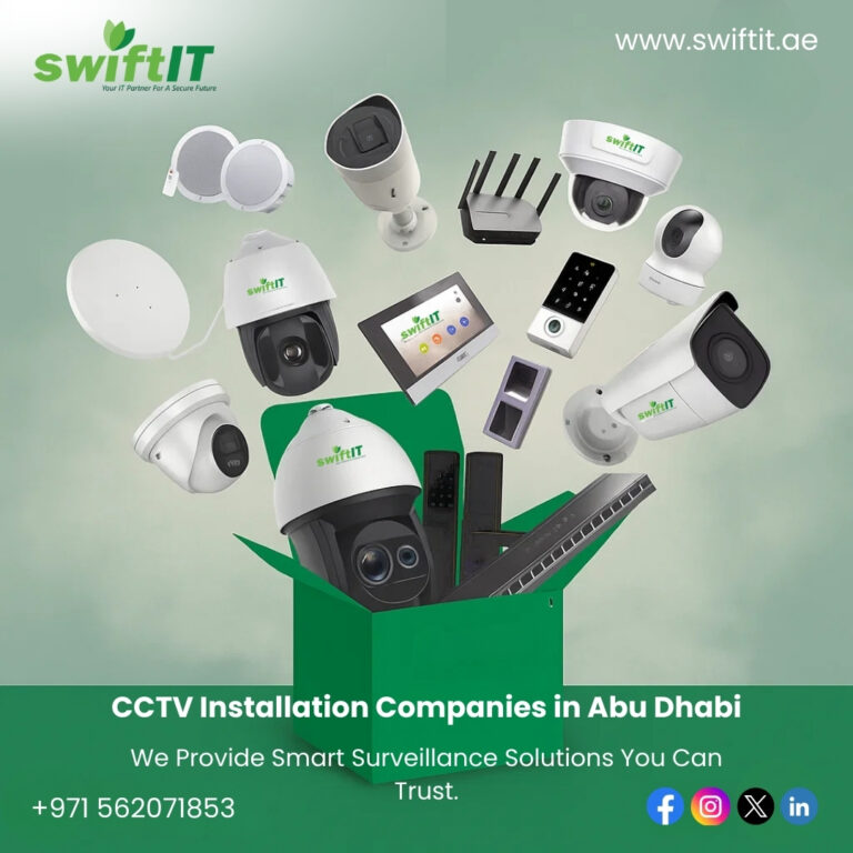 CCTV Installation Companies in Abu Dhabi 768x768